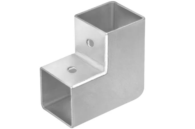2-poliger Aluminium-Vierkantrohrverbinder 2-poliger Aluminium-Vierkantrohrverbinder