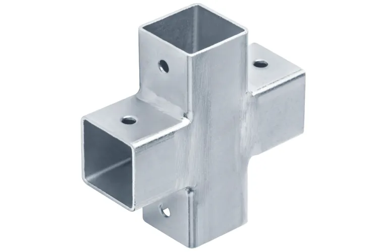 Kreuz-Aluminium-Vierkantrohrverbinder Kreuz-Aluminium-Vierkantrohrverbinder