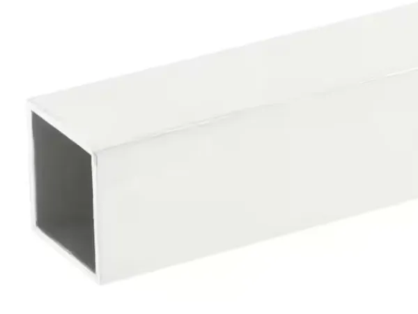 weißes Aluminium-Vierkantrohr 6061 weißes Aluminium-Vierkantrohr 6061