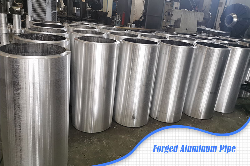 Forged aluminum pipe