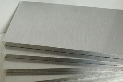 Rolled aluminum plate