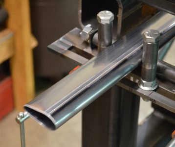 streamlined support tubing