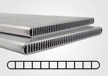 Square Ports Microchannel Aluminum Tubes