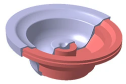 Low-pressure turbine rotor cone