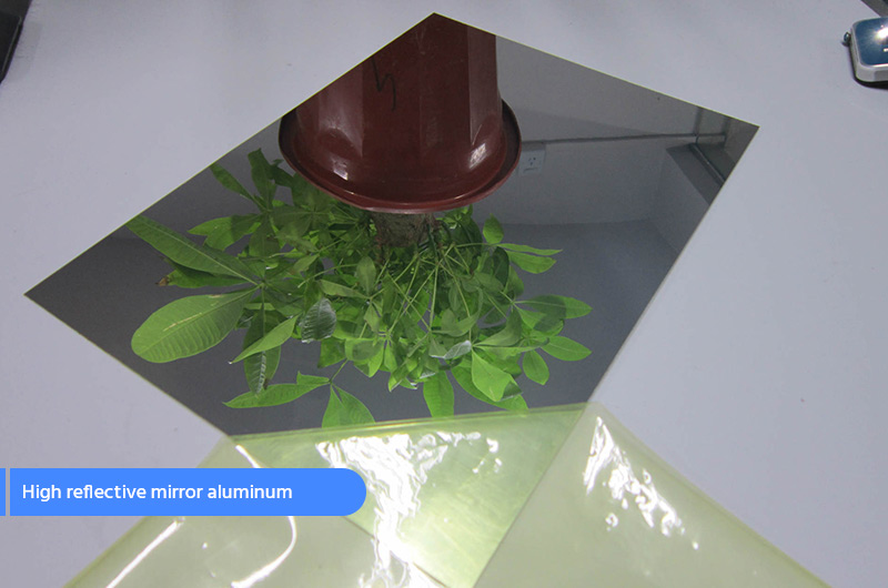 Aluminum mirror sheet